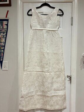 1960's Mod Wedding Dress